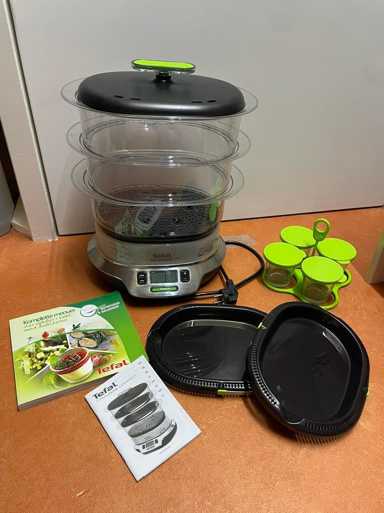 Tefal Vitacuisine Compact VS4003 stoomkoker., Ophalen of Verzenden, Zo goed als nieuw