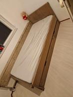 Steigerhouten Bed 90x200 - Zonder Lades, Huis en Inrichting, Slaapkamer | Bedden, Ophalen