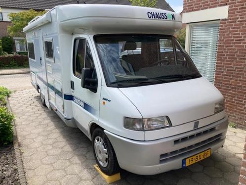 Camper Fiat Ducato 2.5 TDI Chausson, Caravans en Kamperen, Campers, Particulier, Half-integraal, tot en met 4, Fiat, Diesel, Ophalen
