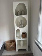 Woood Caz vakkenkast - Organisch wit 180x48x32, Ophalen, Zo goed als nieuw