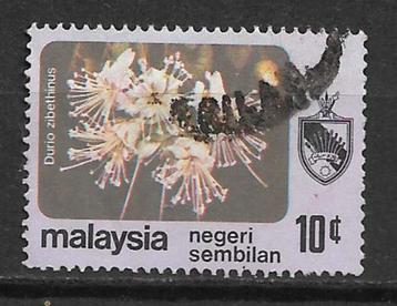 Maleisie Negeri Sembilan 1979 Bloemen flora beschikbaar voor biedingen
