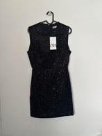 Zara pailletten jurkje zwart XS - Nieuw!, Kleding | Dames, Jurken, Verzenden, Zwart, Nieuw, Maat 34 (XS) of kleiner