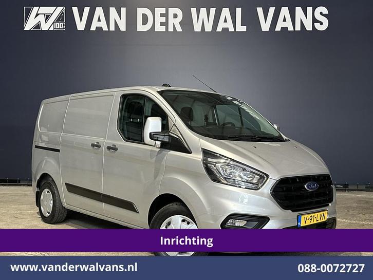 Ford Transit Custom 2.0 TDCI 131pk L1H1 Inrichting Euro6 Air, Auto's, Bestelauto's, Bedrijf, Te koop, ABS, Achteruitrijcamera