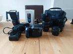 Canon Eos 90d + 3 lenzen, rapportageflitser en tas, Audio, Tv en Foto, Fotocamera's Digitaal, Spiegelreflex, Canon, 33 Megapixel