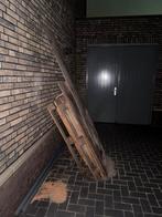 2 pallets en 2 planken hout, Doe-het-zelf en Verbouw, Hout en Planken, Ophalen, 25 tot 50 mm, Zo goed als nieuw, Pallet