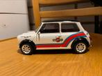 Mini cooper sport 1:18 1997 martini, Hobby en Vrije tijd, Modelauto's | 1:18, Ophalen of Verzenden, Zo goed als nieuw, Auto, Solido