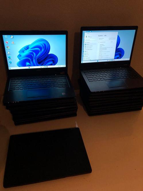 Partij 30x Fujitsu 8e Generatie - Core i5 - 8GB - 128GB SSD, Computers en Software, Windows Laptops, Gebruikt, 14 inch, SSD, 2 tot 3 Ghz