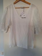 Nieuwe top met broderie van Ichi, Wit, Maat 42/44 (L), Nieuw, Ophalen of Verzenden