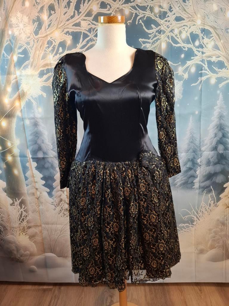 Supergave cocktailjurk feestjurk mt 40/42, Kleding | Dames, Carnavalskleding en Feestkleding, Carnaval, Maat 42/44 (L), Ophalen of Verzenden