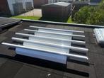 Heroal Rolluiken wit electrisch met draadloze bediening 5 st, Doe-het-zelf en Verbouw, Rolluiken, Ophalen, 100 tot 150 cm, 200 cm of meer