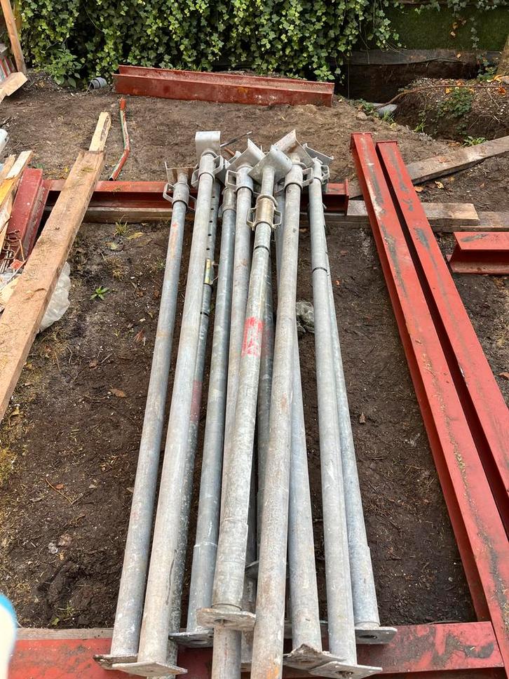 Bouwstempels te koop, Doe-het-zelf en Verbouw, Steigers, Gebruikt, Overige typen, 2 tot 5 meter, Ophalen