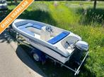 Topcraft 420 Comfort met 9.9 pk Selva 4 takt compleet, Gebruikt, Tot 10 pk, 3 tot 6 meter, Polyester