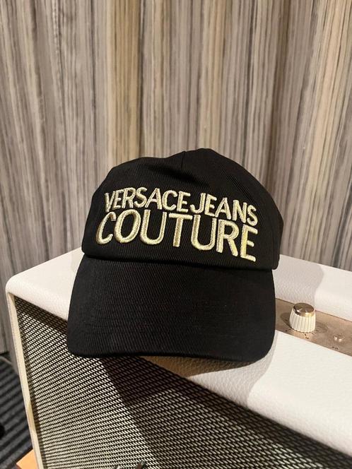Versace Pet Zwart met Gouden Letters Unisex - Nieuw, Kleding | Heren, Hoeden en Petten, Nieuw, Pet, One size fits all, Verzenden