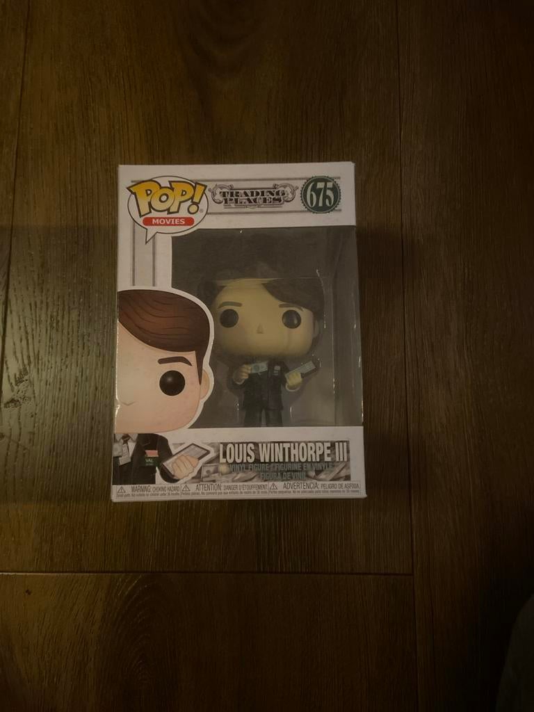 Funko Pop! Movies Trading Places - Louis Winthorpe III #675, Ophalen, Zo goed als nieuw