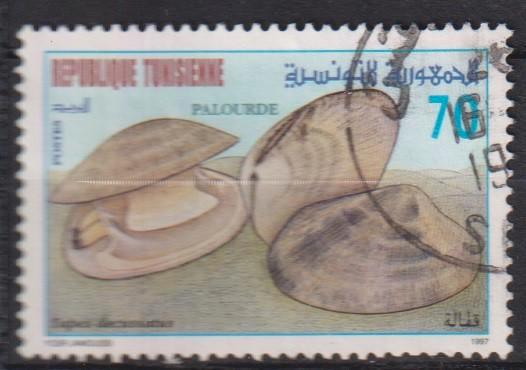 Tunesie 1997 Paddenstoelen, Postzegels en Munten, Postzegels | Thematische zegels, Gestempeld, Dier of Natuur, Verzenden