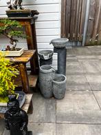 Water fontein met verlichting, Tuin en Terras, Ophalen, Nieuw, Kunststof, Waterornament