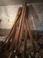 Houten Constructiebalken, Doe-het-zelf en Verbouw, Hout en Planken, Gebruikt, 200 tot 250 cm, 50 mm of meer, Balk