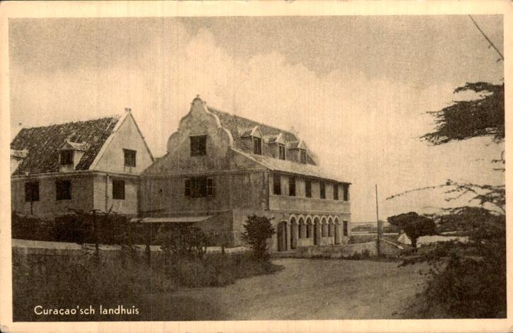 Curacao Landhuis, Verzamelen, Ansichtkaarten | Nederland, Noord-Brabant, 1920 tot 1940, Ophalen of Verzenden