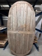 tuintafel ovaal, Tuin en Terras, Tuintafels, Ophalen, Gebruikt, Hout
