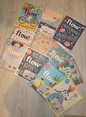 Collectie Flow Magazines, Paper Lovers & Vakantieboeken beschikbaar voor biedingen
