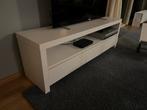 Mooie wit TV-meubel, Huis en Inrichting, Kasten | Televisiemeubels, Kunststof, 150 tot 200 cm, Ophalen of Verzenden, Zo goed als nieuw