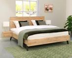 Ledikanten massief geolied eiken hout / Dreambedden, Ophalen of Verzenden, Nieuw, Zwart