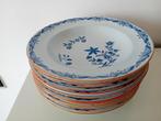 12 diepe borden 24 cm Rorstrand Ostindia Est indies puntgaaf, Huis en Inrichting, Keuken | Servies, Ophalen of Verzenden, Zo goed als nieuw