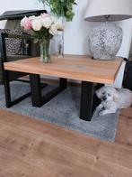 Salontafel eikenblad, Huis en Inrichting, Tafels | Salontafels, Ophalen, 100 tot 150 cm, 50 tot 100 cm, Zo goed als nieuw