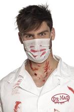Mondkapje met 'bloedvlekken' - nieuw, Ophalen of Verzenden, Nieuw, Feestartikel