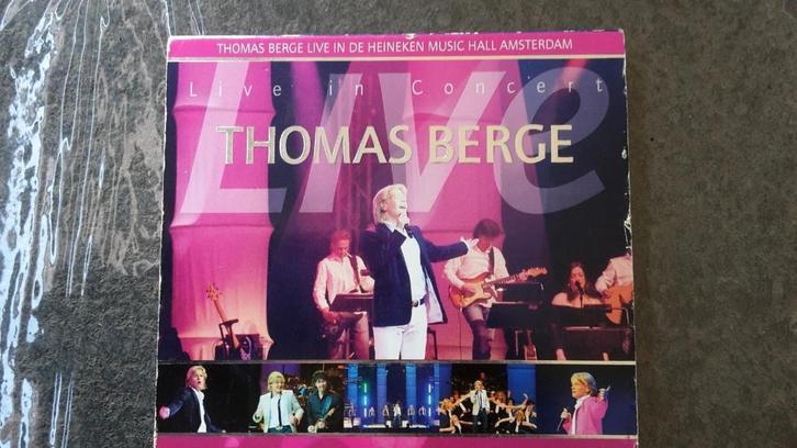 2CD box Thomas Berge Live in concert Heineken Music Hall, Cd's en Dvd's, Cd's | Nederlandstalig, Gebruikt, Pop, Boxset, Ophalen of Verzenden