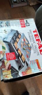 Steengrill Gourmet stel Tefal, Gebruikt, ., 4 t/m 7 personen, Ophalen of Verzenden