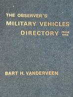 Militair Voertuigen Boek 1972 Hardcover, Boeken, Ophalen of Verzenden, Zo goed als nieuw, Bart H. Vanderveen