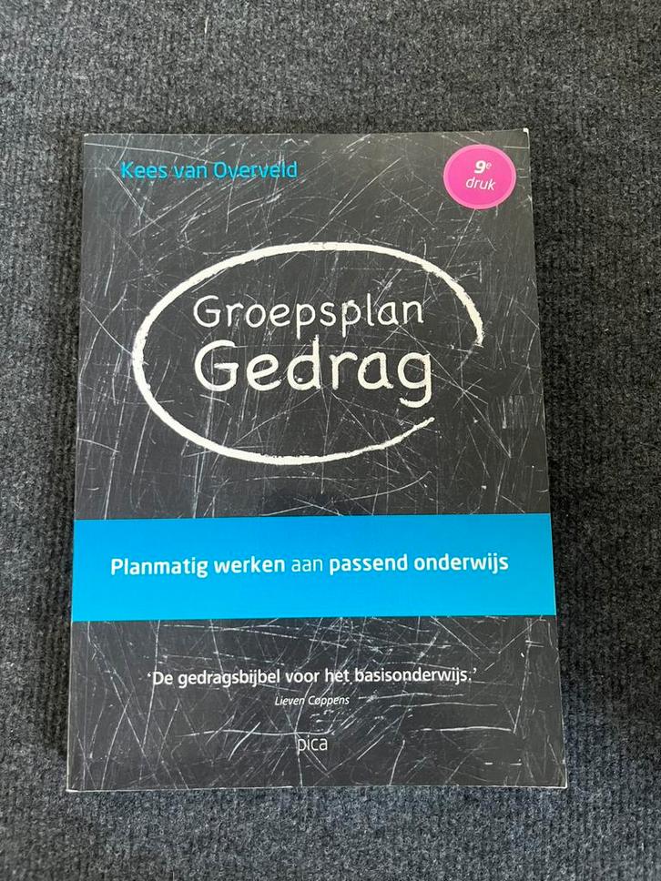 Kees van Overveld - Groepsplan gedrag, Boeken, Wetenschap, Zo goed als nieuw, Sociale wetenschap, Ophalen of Verzenden