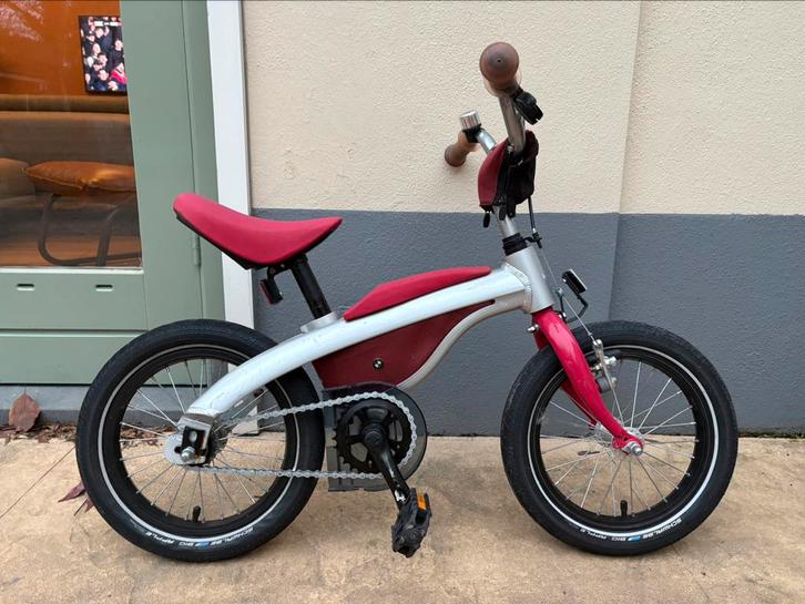 Super stoere BMW fiets 16 inch, ook loopfiets!, Fietsen en Brommers, Fietsen | Kinderfietsjes, Gebruikt, 16 tot 20 inch, Ophalen