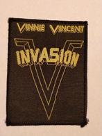 Vinnie Vincent Invasion logo vintage metal rock patch RARE, Ophalen of Verzenden, Gebruikt