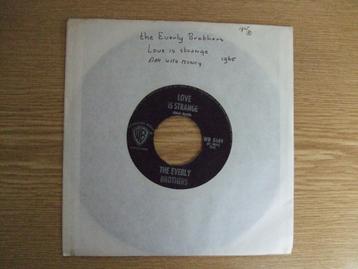 THE EVERLY BROTHERS  LOVE IS STRANGE / MAN WITH MONEY  beschikbaar voor biedingen