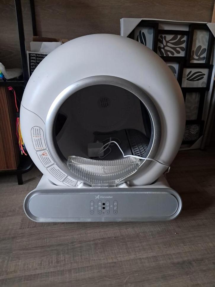 Zelfreinigende viervoeter kattenbak, Dieren en Toebehoren, Kattenbakken, Ophalen