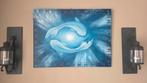 Ying-Yang schilderij, Huis en Inrichting, Ophalen of Verzenden, Zo goed als nieuw, Schilderij, 75 cm of meer
