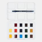 Van Gogh Aquarelpocket, 12 halve napjes + 3 gratis!, Hobby en Vrije tijd, Schilderen, Waterverf, Royal Talens, Nieuw, Ophalen of Verzenden
