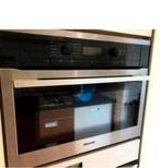Mooie INBOUW MIELE combi oven + magnetron H6100BM SCHOON!, Ophalen, Zo goed als nieuw, Oven met grill, Inbouw