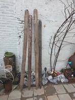 Stekpalen - 4 stuks, Tuin en Terras, Ophalen, Gebruikt, Palen, Hardhout