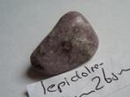 lepidoliet 4samen 26gram 4,38 trommelstenen 1 trommelsteen, Ophalen of Verzenden, Mineraal