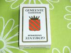 Kaart en kwartetspel Gemeente Sassenheim, Verzamelen, Speelkaarten, Jokers en Kwartetten, Ophalen of Verzenden, Zo goed als nieuw
