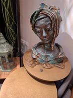 Prachtige, handgemaakt buste van vrouw met hoofddoek - 50 cm, Ophalen, Zo goed als nieuw