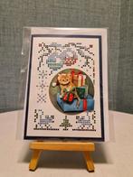 Kaartje hobbydots sparkles kerst poes/kerstmuts/cadeautjes, Ophalen of Verzenden, Nieuw, Kerst