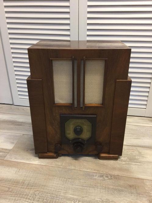 Philips 577A buizenradio (1935), Antiek en Kunst, Antiek | Tv's en Audio, Ophalen of Verzenden