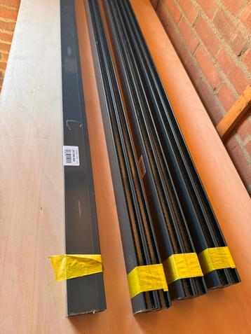 Rolluik geleides 8 st. - 1350mm lang - HTF - Antraciet 7016 beschikbaar voor biedingen
