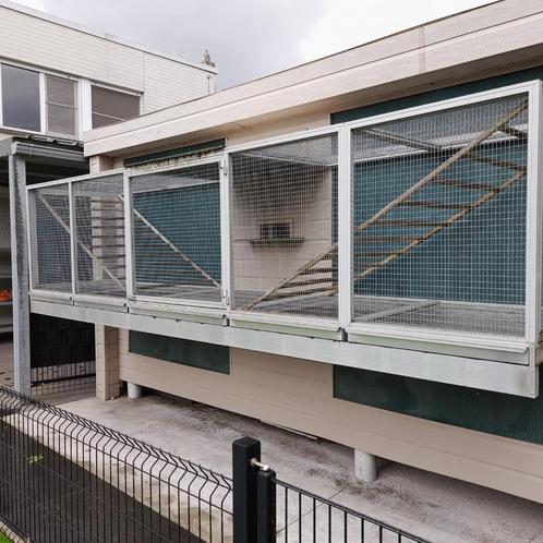 vluchtkooien, Dieren en Toebehoren, Vogels | Hokken en Kooien, Gebruikt, Vogelkooi, Aluminium, Ophalen