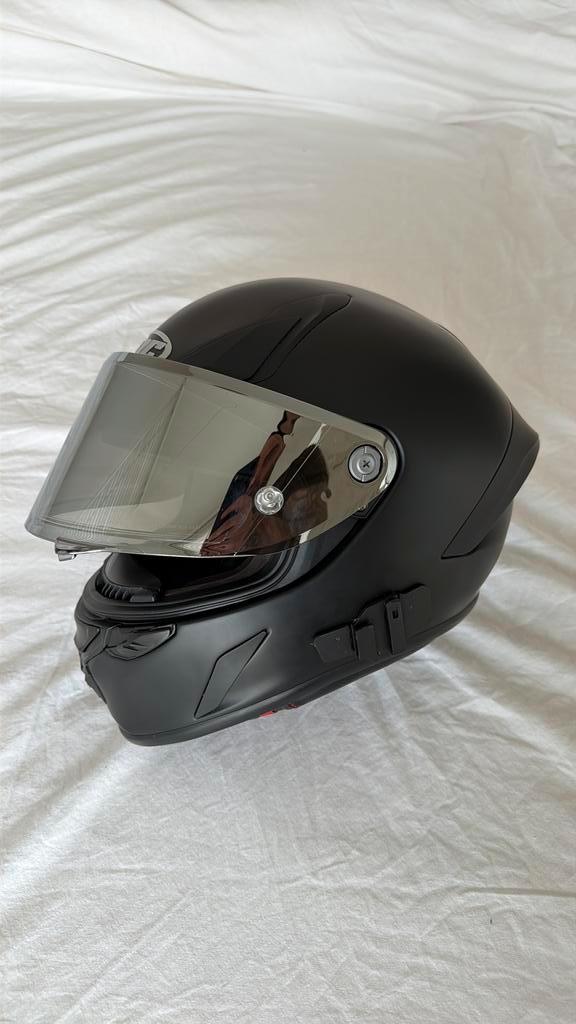 HJC RPHA 1, Solid black, Maat L, Motoren, Kleding | Motorhelmen, Dames, Heren, Integraalhelm, L, HJC, Tweedehands, Ophalen of Verzenden