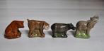 4 Dieren Wade Whimsie Beer Olifant Nijlpaard Tijger, Verzamelen, Beelden en Beeldjes, Ophalen of Verzenden, Zo goed als nieuw